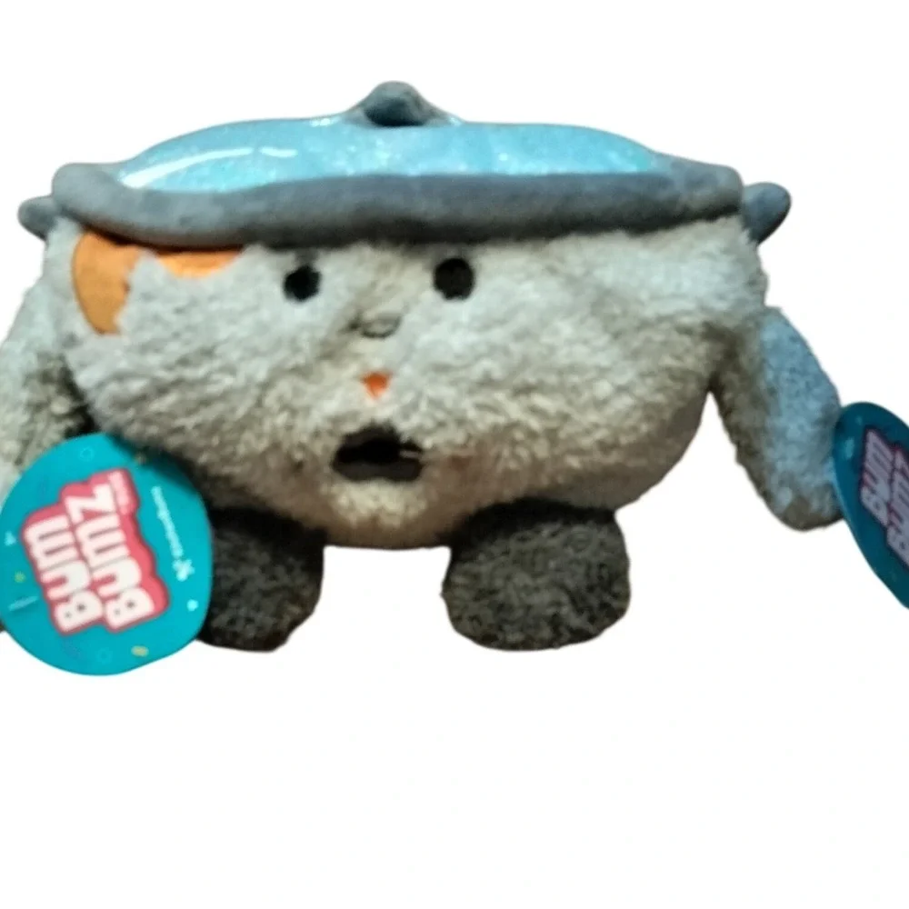 Bum Bumz Plush Toy Set Chef Cabel & Pot Sergio Kitchen Bumz Collection 7.5in NEW